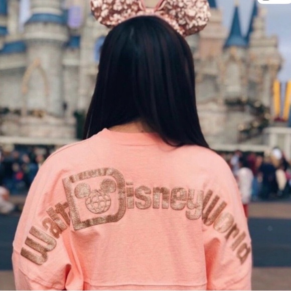 Disney Tops - Walt Disney World Rose Gold Spirit Jersey